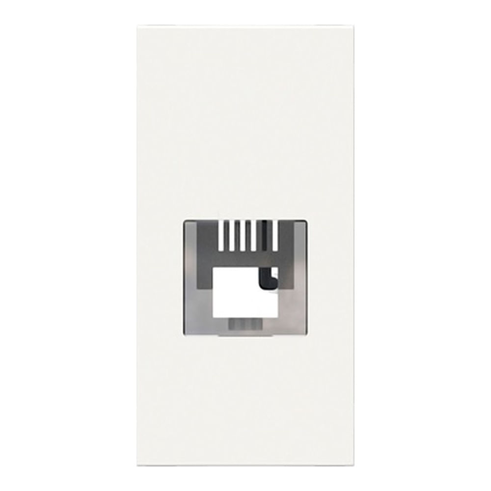 Módulo Tomada Telefone RJ11 2 Fios Branco Orion Schneider